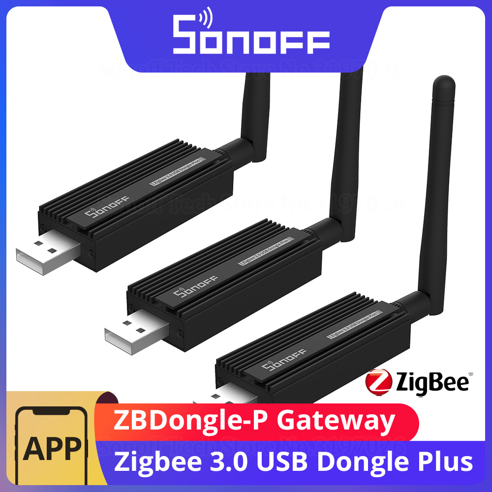 Smart Home Hub Matter - SONOFF zigbee gateway 3.0 ZBDongle-P USB