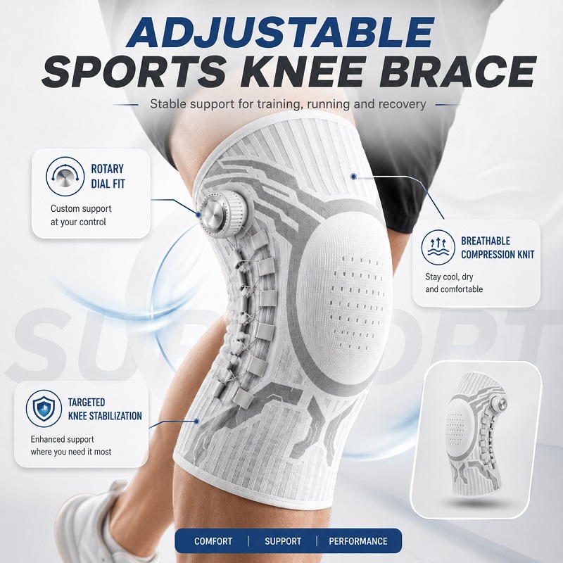 Smart Knob Knee Brace Patella  - Smart Home Wellness ulasan dan harga