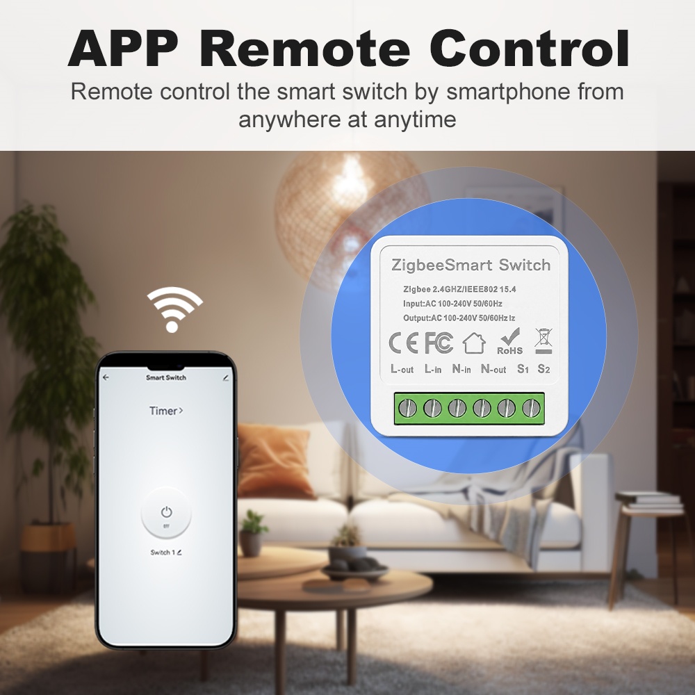 Manhot ZigBee 3.0 Switch Modul - Smart Home Lighting Control ulasan dan harga
