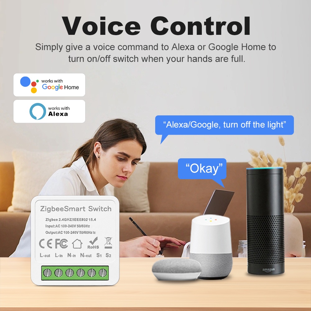 Manhot ZigBee 3.0 Switch Modul - Smart Home Lighting Control ulasan dan harga