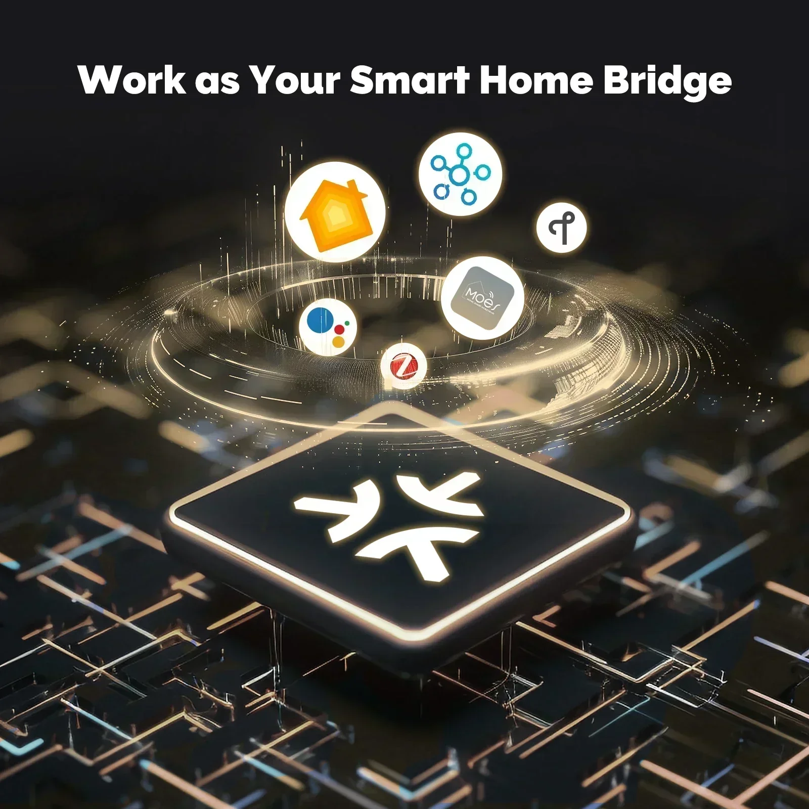 MOES Tuya Zigbee Matter Thread - Smart Home Dashboard ulasan dan harga