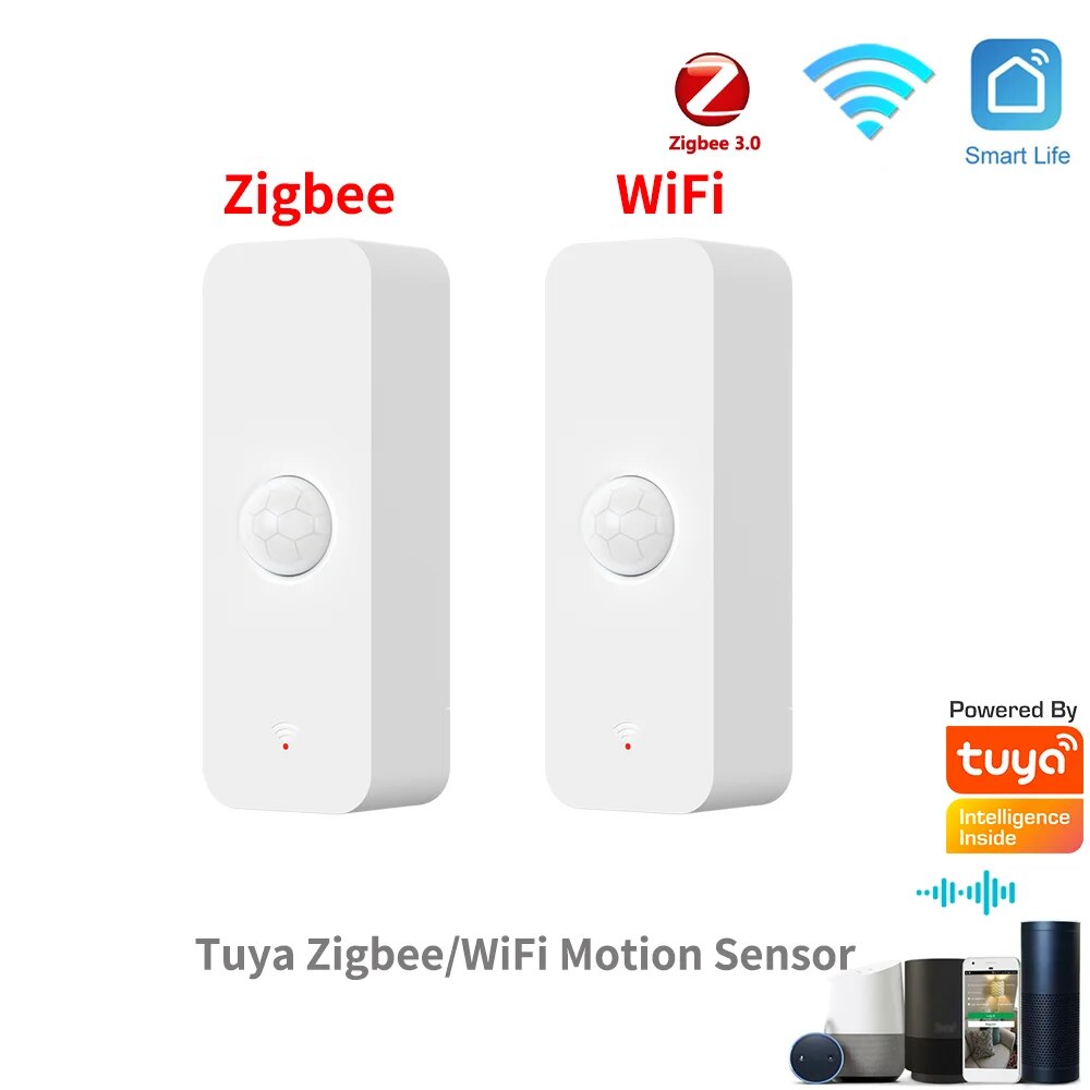 Tuya WiFi Zigbee PIR Motion Se - Smart Home Wiz ulasan dan harga
