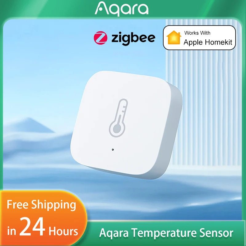 Aqara Temperature Sensor Zigbe - Smart Home Hub Apple ulasan dan harga