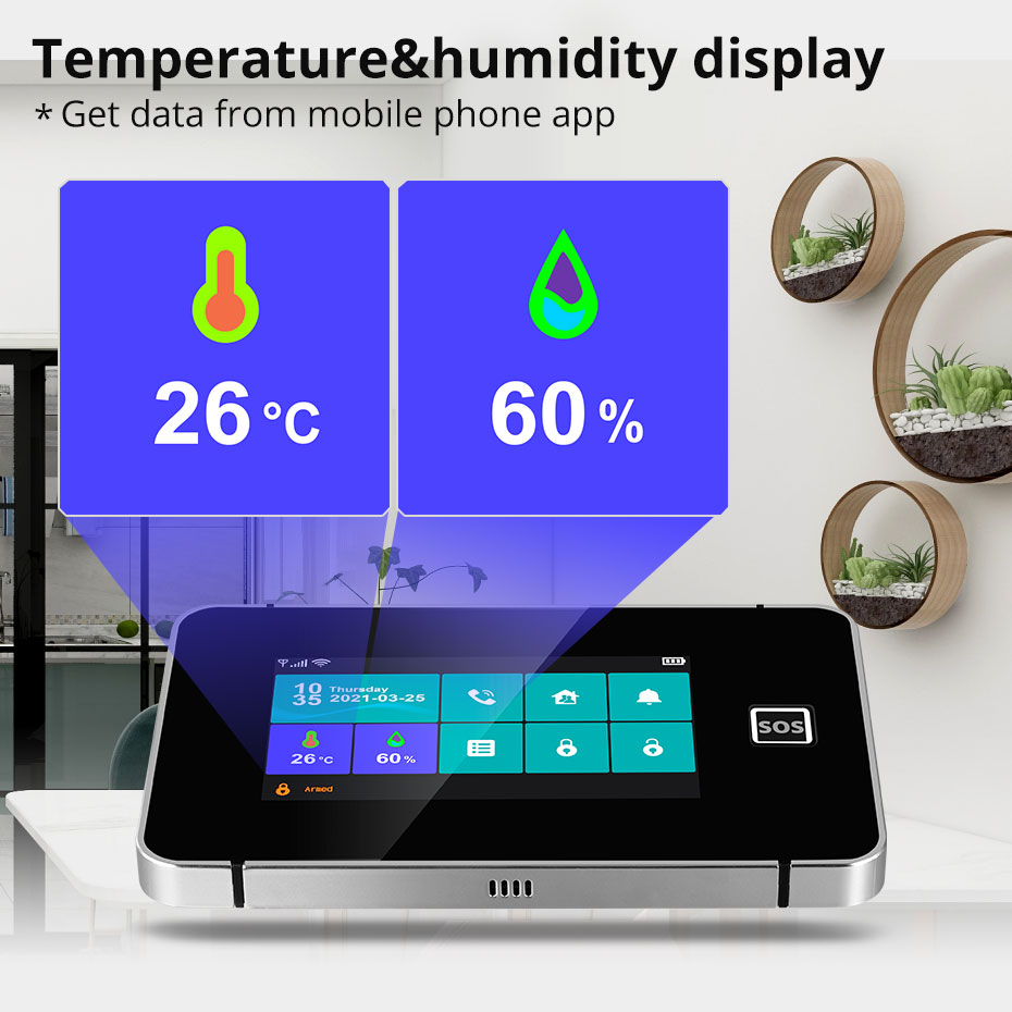 KERUI G60B WIFI GSM Alarm Syst - Smart Home Dashboard ulasan dan harga