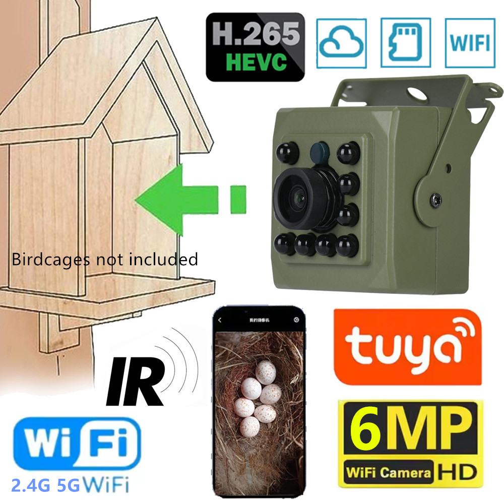 6MP 4MP POE 2K Tuya Mini Wirel - Smart Home Cctv Camera ulasan dan harga