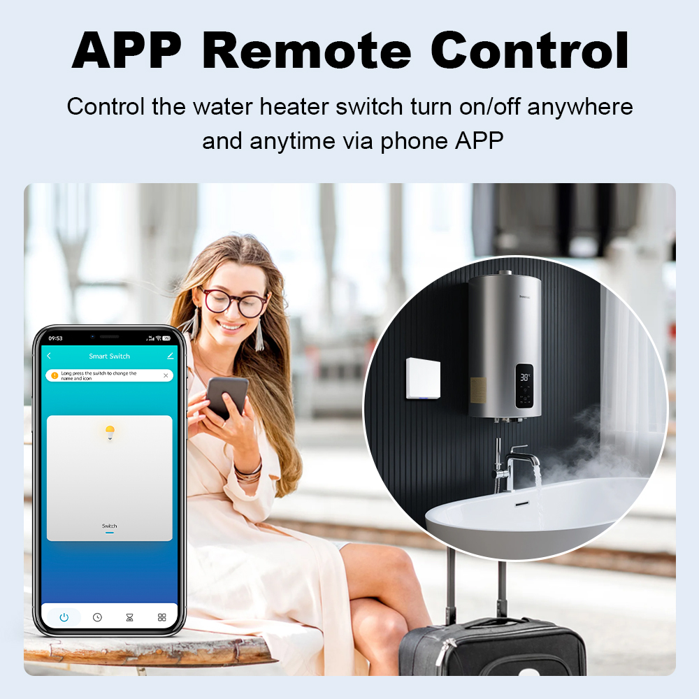 MANHOT Smart Wifi EU Water Hea - Smart Home Proxmox ulasan dan harga