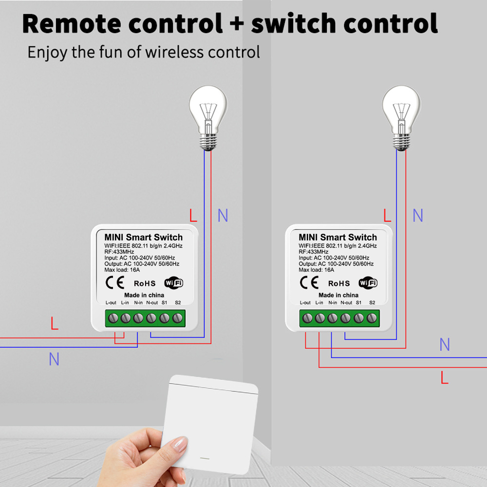 Tuya WiFi Smart Light Switch S - Smart Home Wiz ulasan dan harga