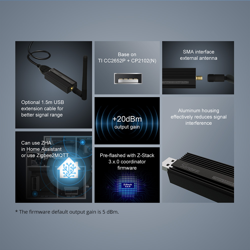 SONOFF zigbee gateway 3.0 ZBDo - Smart Home Hub Matter ulasan dan harga