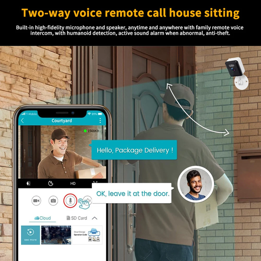 Tuya Smart Mini 5MP WiFi IP Ca - Smart Home Cctv Camera ulasan dan harga