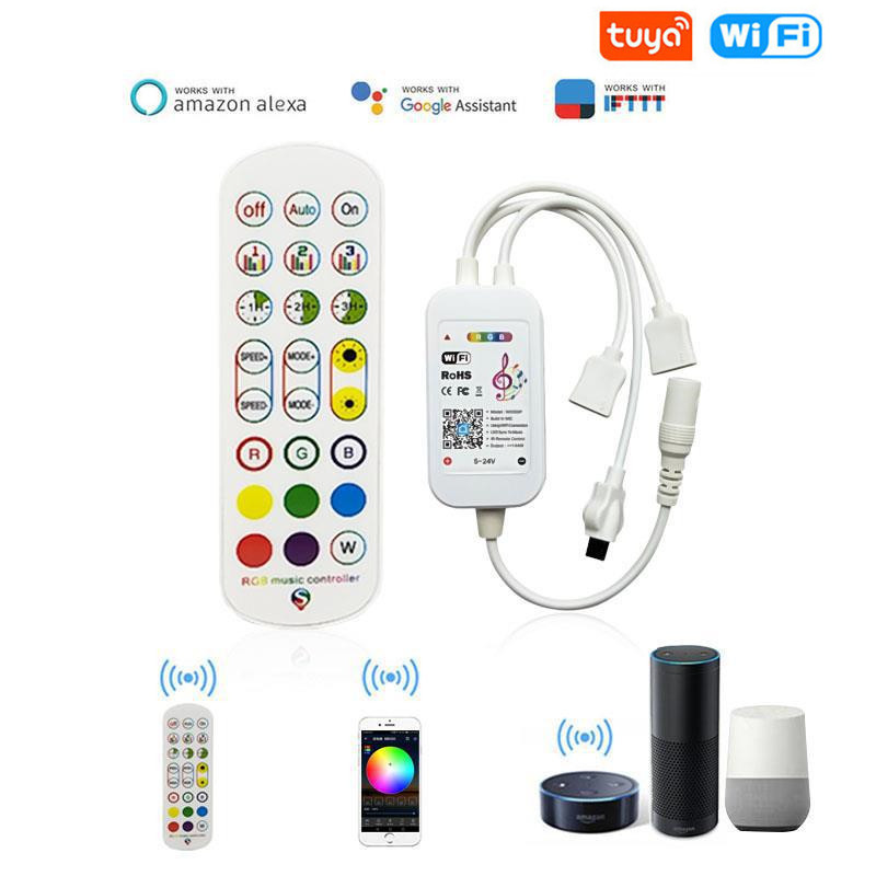 Tuya WiFi Smart LED Controller - Smart Home Or Smart Home ulasan dan harga