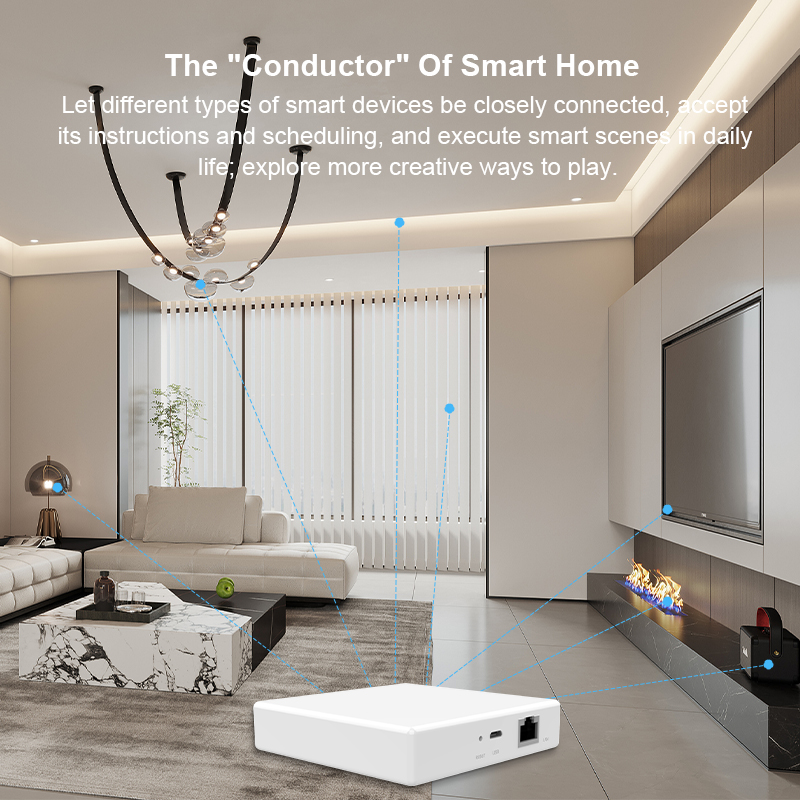 Matter Gateway Hub Homekit Tuy - Smart Home Hub Matter ulasan dan harga