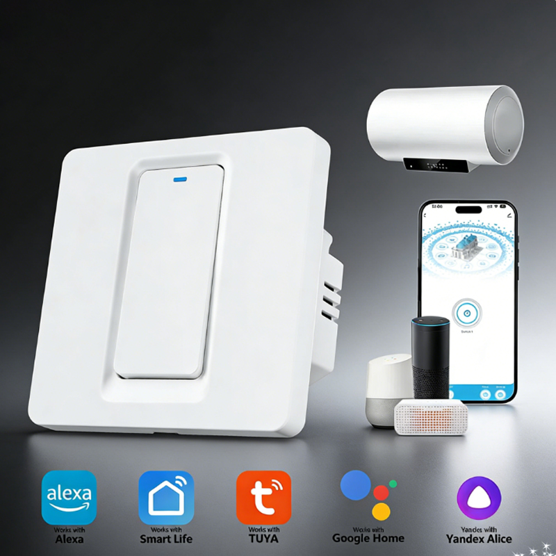 Smart Water Heater Switch/WiFi - Smart Home Wiz ulasan dan harga