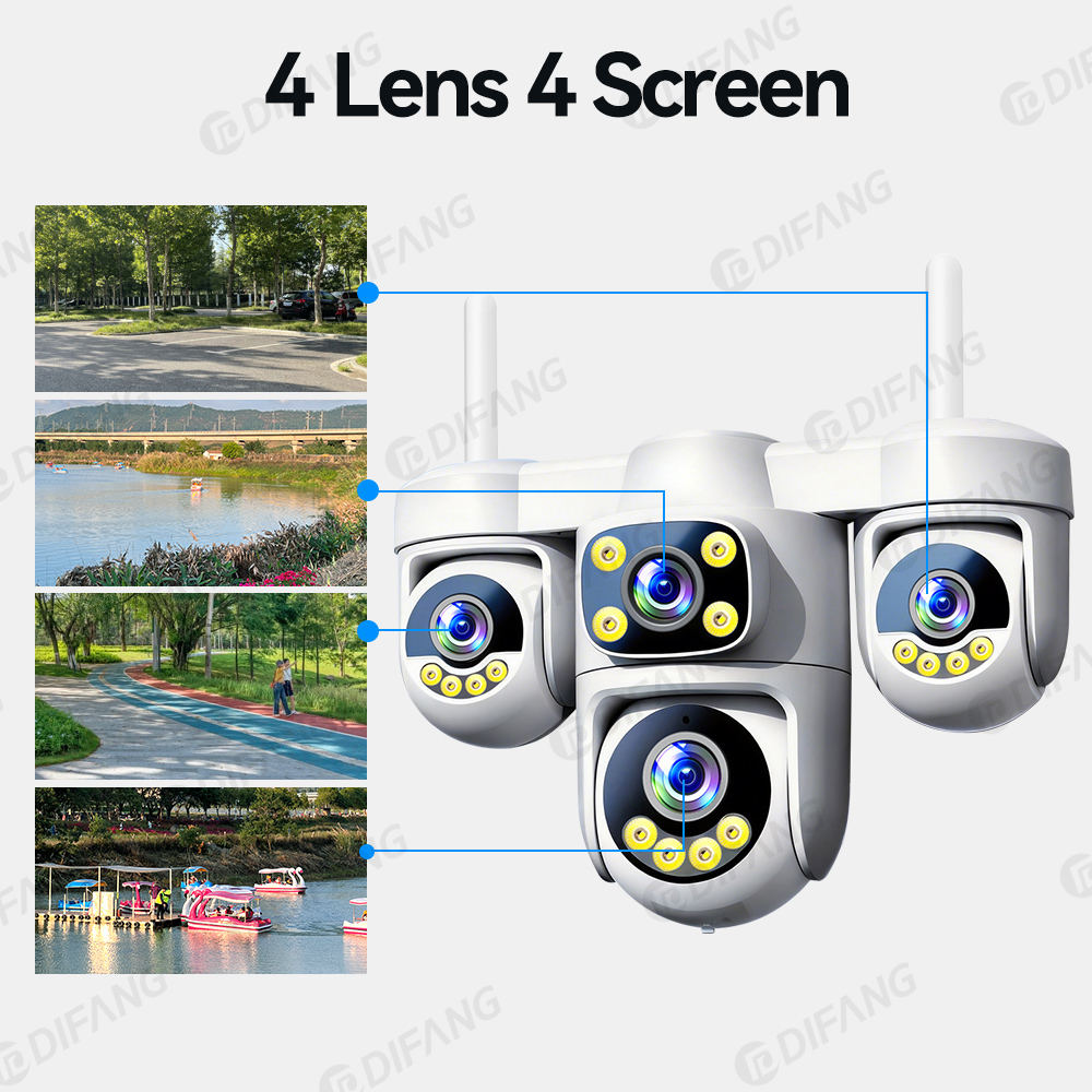 20MP WiFi Wireless IP Camera 4 - Smart Home Cctv Camera ulasan dan harga