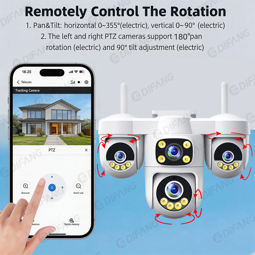 20MP WiFi Wireless IP Camera 4 - Smart Home Cctv Camera ulasan dan harga