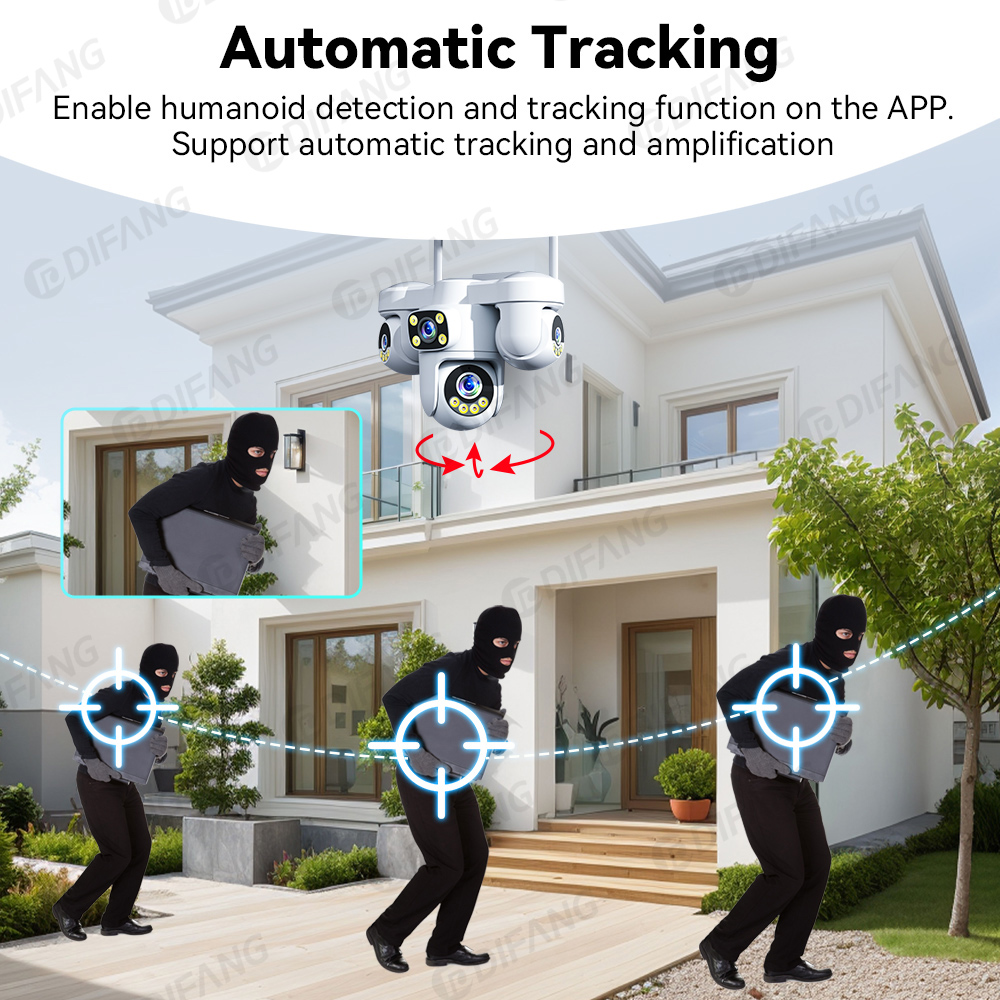20MP WiFi Wireless IP Camera 4 - Smart Home Cctv Camera ulasan dan harga