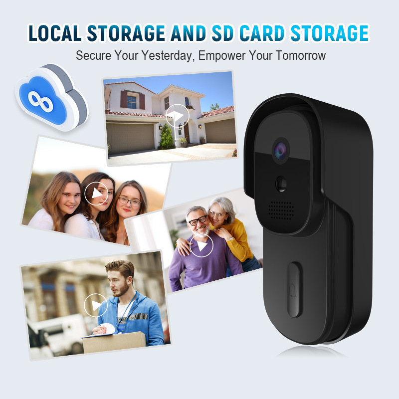 Tuya Video Doorbell 2MP Waterp - Smart Home Cctv Camera ulasan dan harga