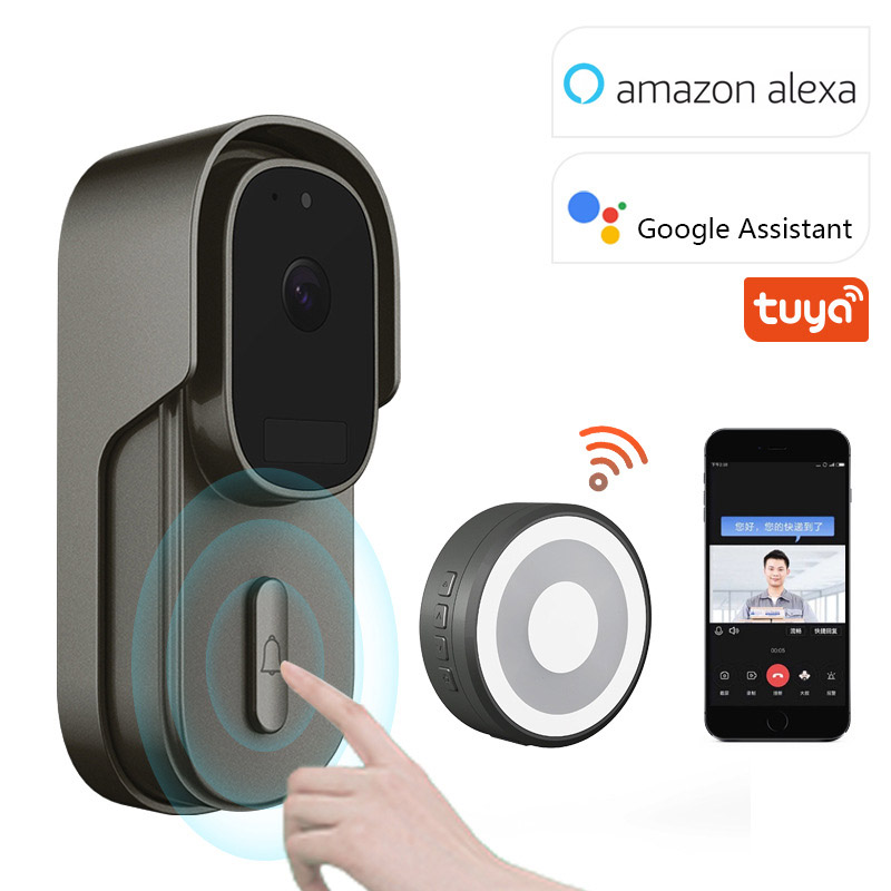 Tuya Video Doorbell 2MP Waterp - Smart Home Cctv Camera ulasan dan harga