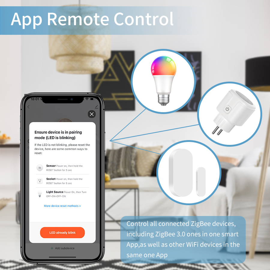 Tuya Smart Multi Mode Gateway  - Smart Home Dashboard ulasan dan harga