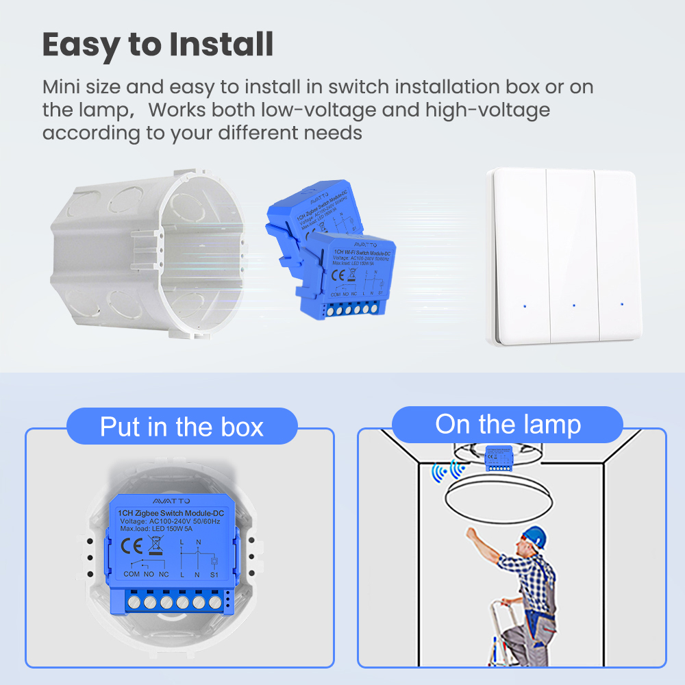 AVATTO WiFi/ZigBee Smart Dry C - Smart Home Wiz ulasan dan harga