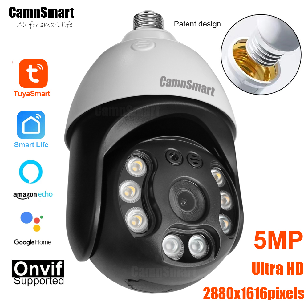 Camnsmart Tuya 5MP Alexa Wifi  - Smart Home Cctv Camera ulasan dan harga