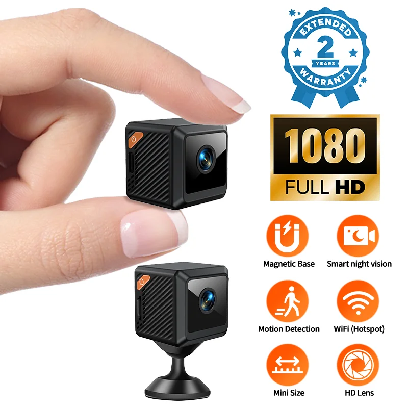 W02 1080P mini security protec - Smart Home Cctv Camera ulasan dan harga