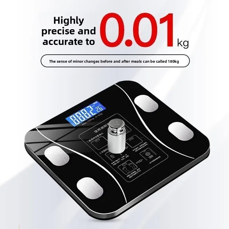 1Pcs USB Smart Body Fat Scale  - Smart Home Wellness ulasan dan harga