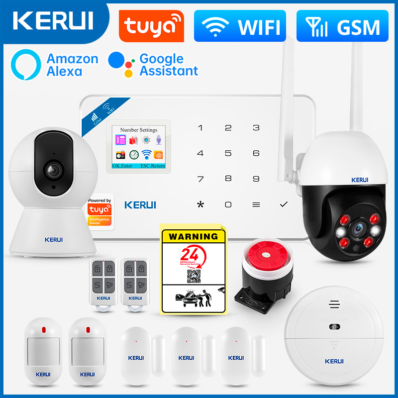KERUI W181 Alarm System Secutr - Smart Home Cctv Camera ulasan dan harga