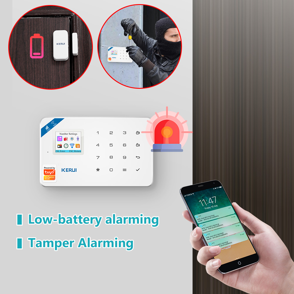 KERUI W181 Alarm System Secutr - Smart Home Cctv Camera ulasan dan harga