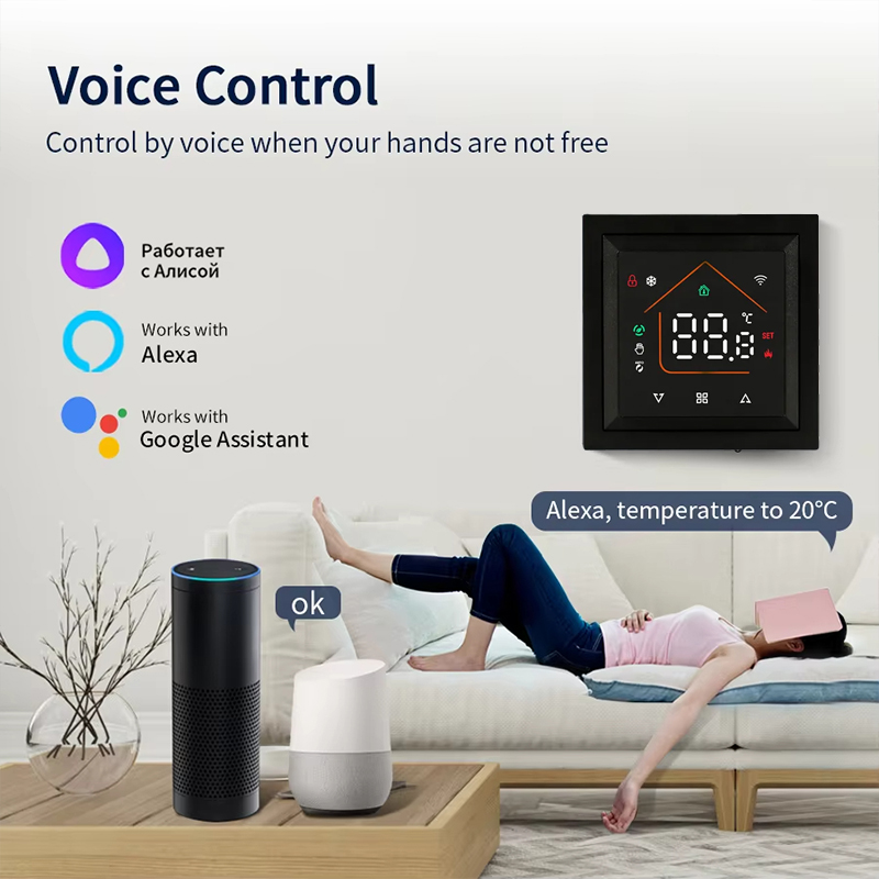 Smart WiFi Thermostat Works Tu - Smart Home Proxmox ulasan dan harga