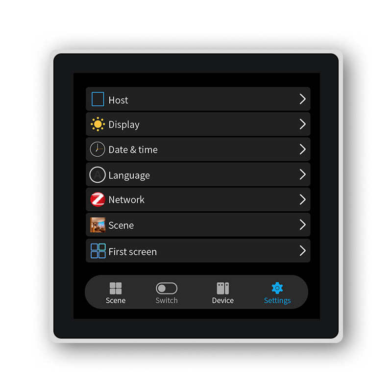 FUERS 4 Inch Touch Screen Mult - Smart Home Dashboard ulasan dan harga