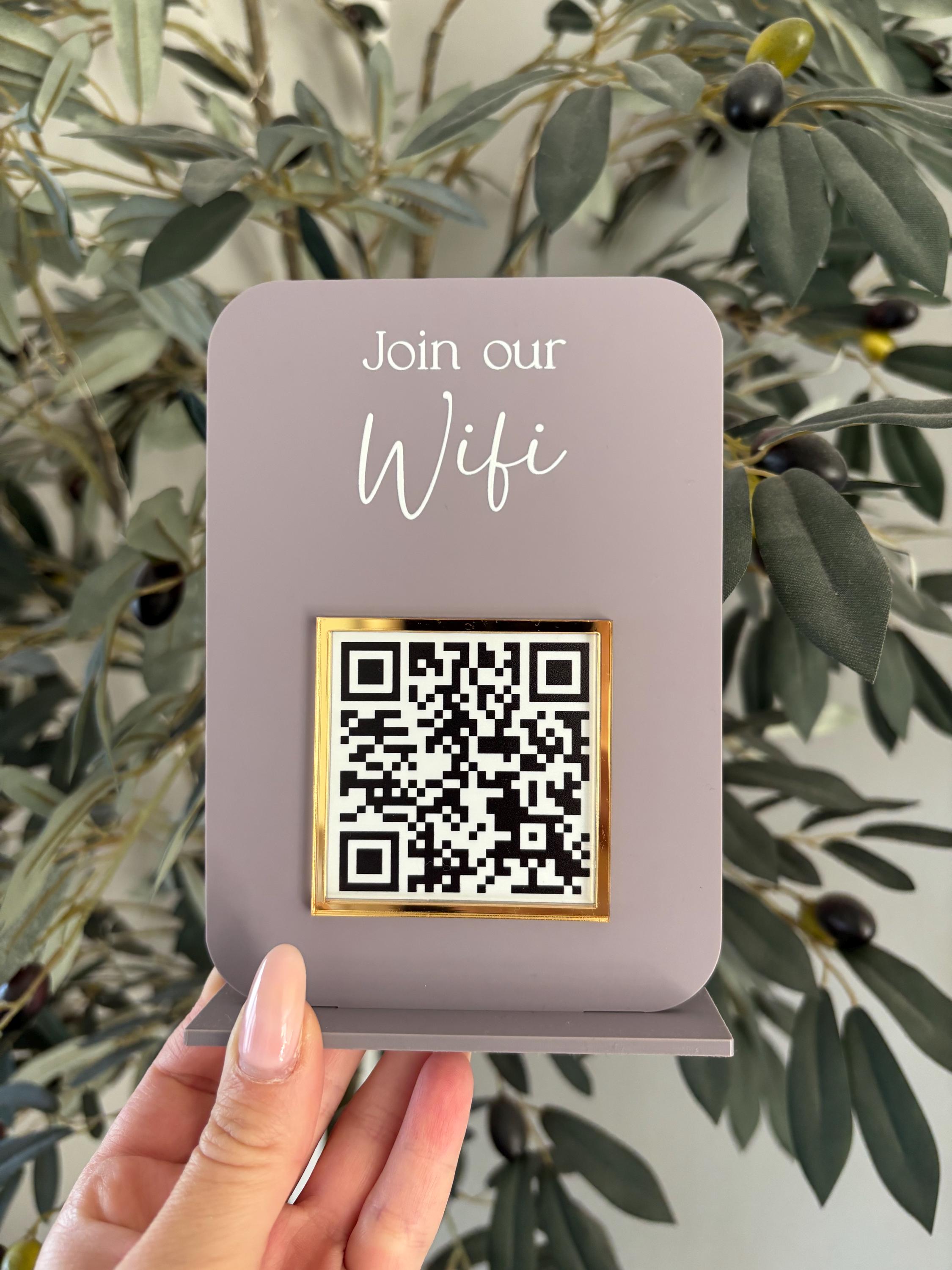 Acrylic QR Code Payment Card P - Airbnb Smart Home ulasan dan harga