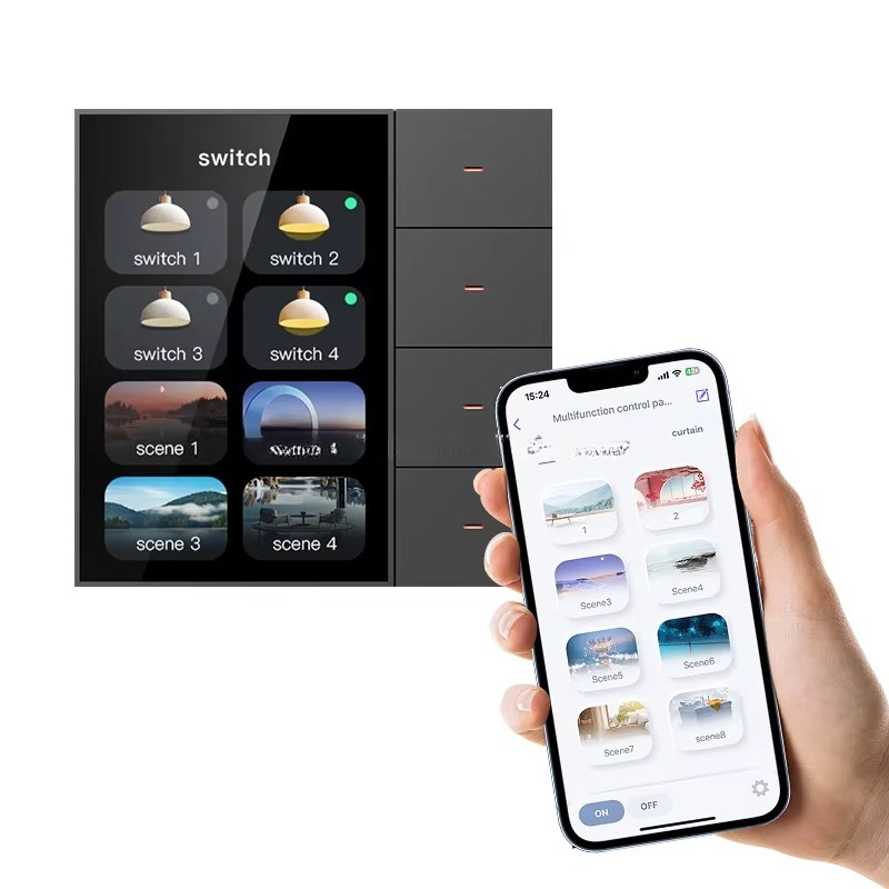 F3 Pro 3.5 Inch IPS Touch Pane - Smart Home Features ulasan dan harga