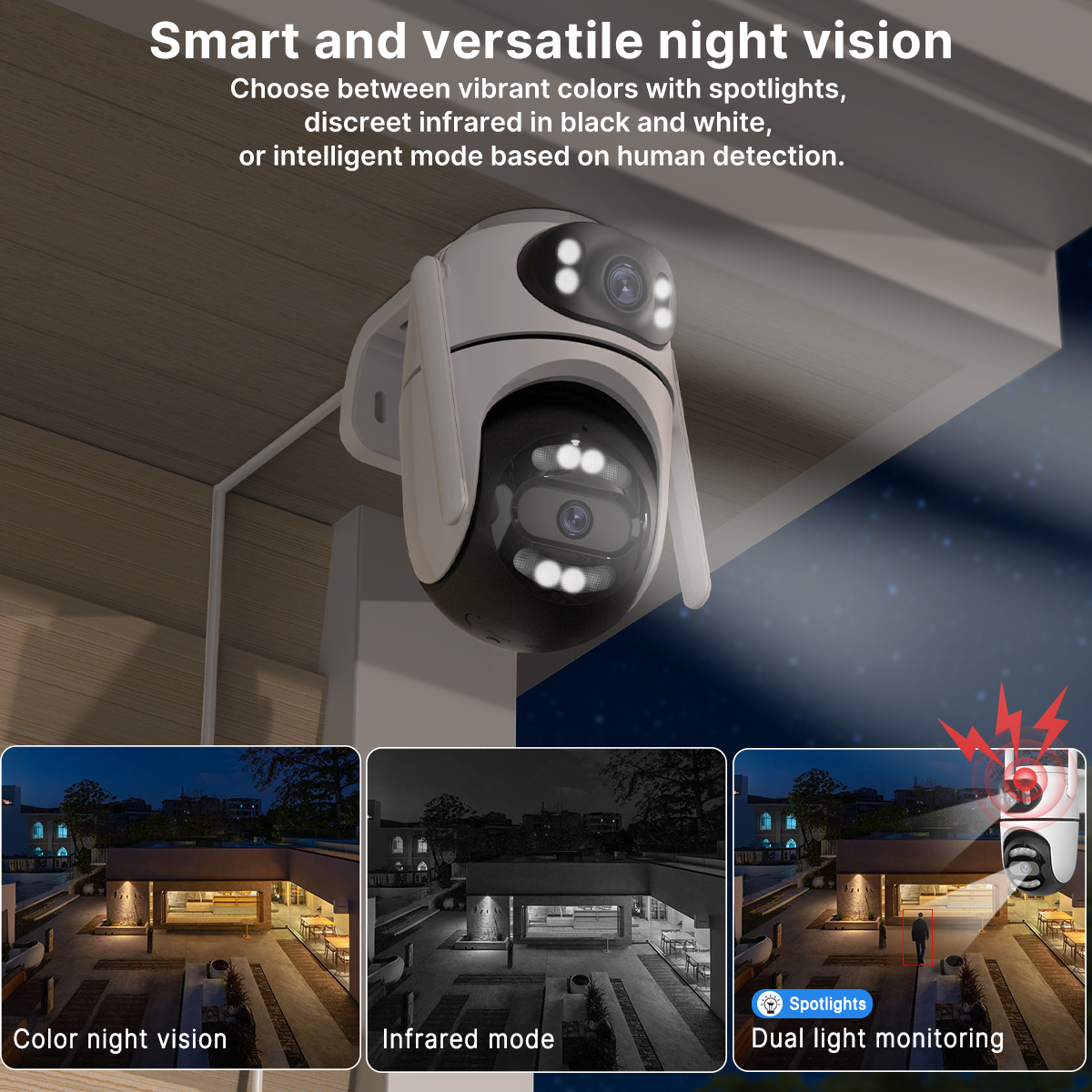 8MP 4K HD Wifi PTZ Camera ICse - Smart Home Camera Ezviz ulasan dan harga