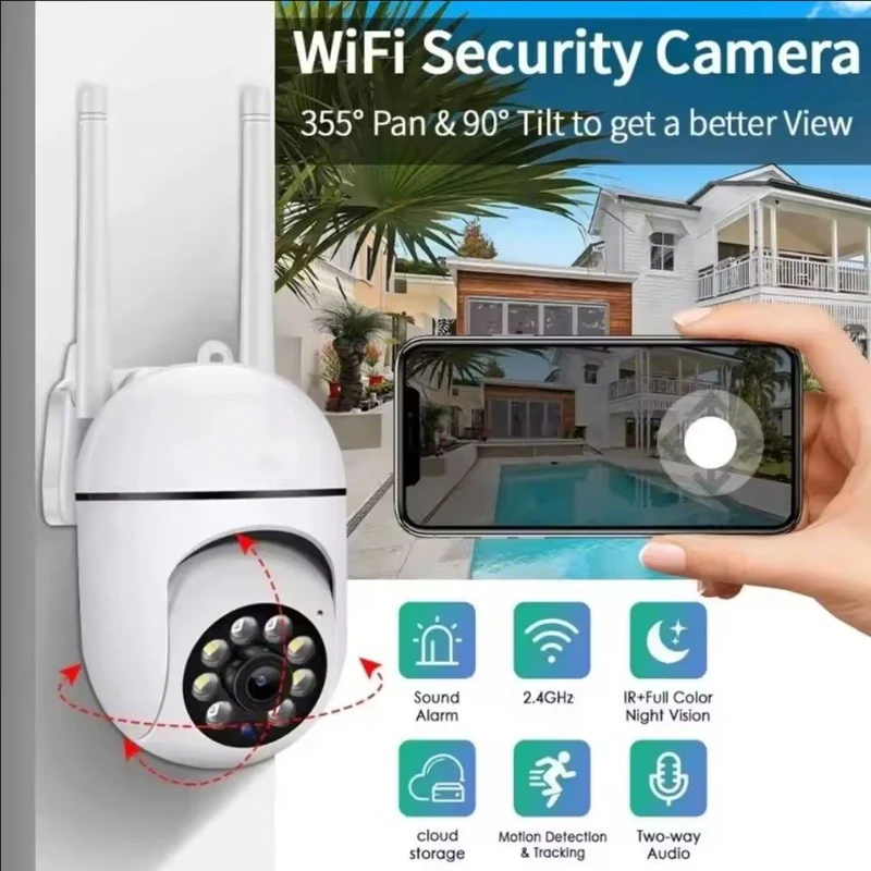 Smart Life 5MP WiFi Two Way Au - Smart Home Cctv Camera ulasan dan harga