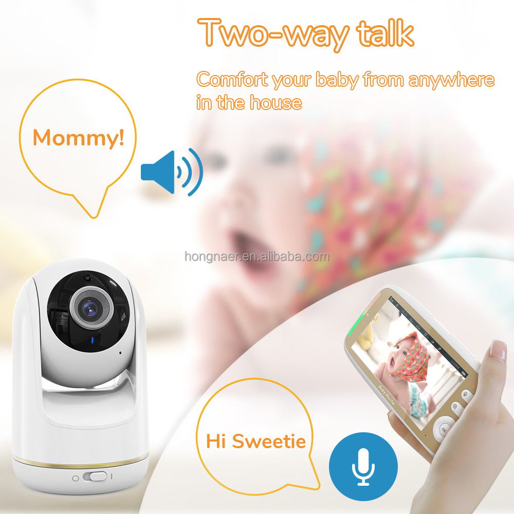 Hongnaer Home Audio Baby CCTV  - Smart Home Cctv Camera ulasan dan harga